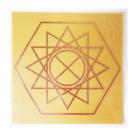 Placa Grafico Programador Físico Estrela Dupla G 15x15cm - Radionica Radiestesia