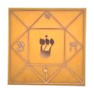 Placa Grafico Quadrado Mágico G 15x15cm - Radionica Radiestesia