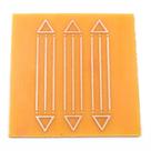 Placa Grafico Tri Luxor M 7x7cm - Radionica Radiestesia