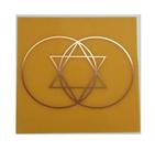 Placa Grafico Vesica Piscis G 15x15cm - Radionica Radiestesia