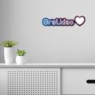 Placa Gratidão Motivacional 35X8cm Sala Parede Mdf Recorte Placa Gratidão Motivacional 35X8cm Sala Parede Mdf Recorte