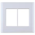 Placa Horizontal Giz 6 Postos 4 X 4 Branca - Tramontina