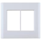 Placa Horizontal Giz 6 Postos 4 X 4 Branca - Tramontina