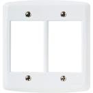 Placa Horizontal Lux² 6 Postos 4 X 4 Branca - Tramontina