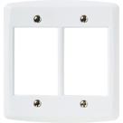 Placa Horizontal Lux² 6 Postos 4 X 4 Branca - Tramontina