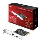 Placa host PCIe Vantec UGT-PC371AC USB 3.1 Gen II Tipo-A/C Placa host PCIe Vantec UGT-PC371AC USB 3.1 Gen II Tipo-A/C