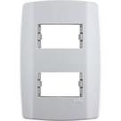 Placa Ilumi Slim 4X2 Branca (2Modulo Distanciado) 82080