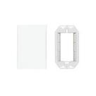 Placa imperia branca 2x4