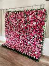 Placa Jardim Vertical Misto de Rosas Painel de parede 100x100cm