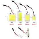 Placa LED COB 12V - Tamanhos Variados e Adaptadores