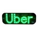 Placa LED UBER Aplicativo Letreiro Painel Kapbom Carro Motorista