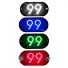 Placa Letreiro Led Motorista de Aplicativo Identificação Noturna Luminoso com Ventosa CD-99 Placa Letreiro Led Motorista de Aplicativo Identificação Noturna Luminoso com Ventosa CD-99