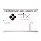 Placa Look 20X30Cm (Aceitamos Pix) . / Kit C/ 5 Peças Placa Look 20X30Cm (Aceitamos Pix) . / Kit C/ 5 Peças