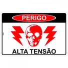 Placa Look 20X30Cm (Alta Tensao) . / Kit C/ 5 Peças