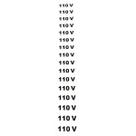 PLACA LOOK 3,5x24cm (110 VOLTS) COM16 PECAS PLACA LOOK 3,5x24cm (110 VOLTS) COM16 PECAS