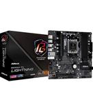 Placa Mãe Asrock B650M Pg Lightning Ddr5 Am5 Matx Hdmi Display Port Usb Tipo C 90-Mxbmv0-A0Uayz
