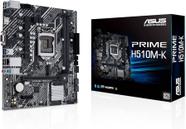 Placa Mãe Asus H510m-k Prime / Soquete Lga1200 Ddr4 Usb 3.2 Cor:Preto