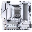 Placa Mãe Colorful Battle-AX B650M-White WiFi V15, Chipset B650, AMD AM5, mATX, DDR5 Placa Mãe Colorful Battle-AX B650M-White WiFi V15, Chipset B650, AMD AM5, mATX, DDR5