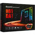Placa Mãe Esonic H61DA1 DDR-3 2nd/3rd Gen NVME Support M-ATX Motherboard
