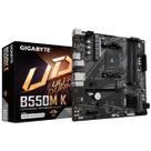Placa Mãe Gigabyte B550M k Ultra Durable DDR4 Socket AMD AM4 mATX Chipset AMD B550 B550M K