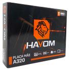 Placa Mãe Hayom A320, AMD LGA AM4, DDR4, Micro ATX - PLM2304