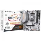 Placa Mãe Maxsun eSport B850M WiFi ICE, Chipset B850, AMD AM5, mATX, DDR5