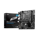 Placa Mãe MSI PRO B760M-G, Intel LGA 1700, mATX, DDR5, Preto - PRO B760M-G
