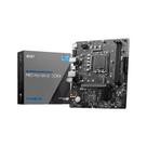 Placa Mãe MSI PRO H610ME DDR4 LGA 1700 2xDDR4 Intel H610 mATX
