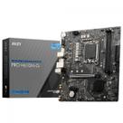 Placa Mãe MSI PRO H610MG Chipset H610 Intel LGA 1700 MATX DDR5