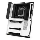 Placa-mãe para jogos NZXT N7 B650E AMD B650 DDR5 Wi-Fi 6E branca