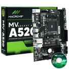 Placa Mãe para processador AMD Macrovip MV-A520M AM4