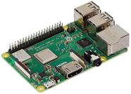 Placa-mãe Raspberry Pi 3 B+ Element14 1GB RAM