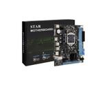Placa Mãe Socket LGA 1155 STAR H61 HDMI VGA DDR3 Matx 4XSATA