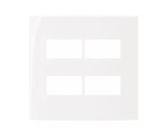 Placa Margirius 4X4 4 Postos Sleek Placa Margirius 4X4 4 Postos Sleek