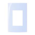 Placa margirius sleek 4x2 3 módulo s/s pa015853 lava 673382