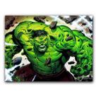 Placa MDF 20 cm x 30 cm - Hulk The Avengers Os Vingadores