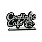 Placa MDF Decoração Decorativo Enfeite de Mesa Cantinho do Café Placa MDF Decoração Decorativo Enfeite de Mesa Cantinho do Café