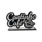 Placa MDF Decoração Decorativo Enfeite de Mesa Cantinho do Café Placa MDF Decoração Decorativo Enfeite de Mesa Cantinho do Café