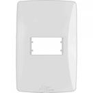 Placa Mectronic Petra 4X2 - 1 Modulo Horizontal 82001H Placa Mectronic Petra 4X2 - 1 Modulo Horizontal 82001H