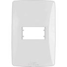 Placa Mectronic Petra 4X2 - 1 Modulo Horizontal 82001H
