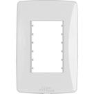 Placa Mectronic Petra 4X2 - 3 Modulos - 82003
