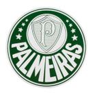Placa Metal Formato Escudo Time Decoração 20.5x17.5cm - Palmeiras