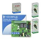Placa motor portão peccinin +2 controles 1 txcar Pch-101