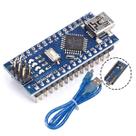 Placa Nano V3 Pino Soldado + Cabo Compatível Com Arduino