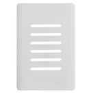 Placa Novara Branco 4x2 6 Interruptores Placa Novara Branco 4x2 6 Interruptores
