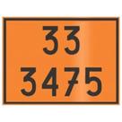 PLACA NUMEROLOGIA 33 3475 PLASTCOR 30X40CM PARA CAMINHÃO (1,5mm expessura) PLACA NUMEROLOGIA 33 3475 PLASTCOR 30X40CM PARA CAMINHÃO (1,5mm expessura)