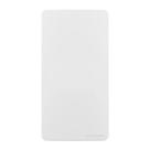 Placa p/ condulete cega 1" c/ suporte sleek branco Placa p/ condulete cega 1" c/ suporte sleek branco
