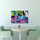 Placa Painel Decorativa em MDF Foto Borboletas Kit 4 Placas