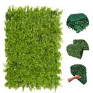 Placa Painel Jardim Vertical Artificial Eucalipto Cheia Folhagem 40x60 Muro Inglês - Florarte