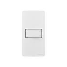 Placa para Condulete Caixa 1" com Interruptor Simples MarGirius Sleek 10A Branca Placa para Condulete Caixa 1" com Interruptor Simples MarGirius Sleek 10A Branca